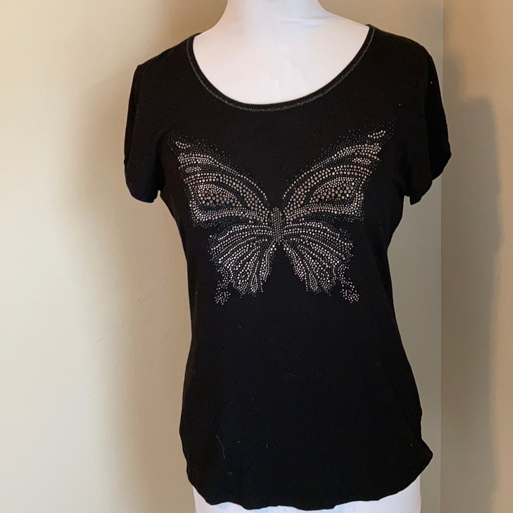 Sparkle Butterfly Tee